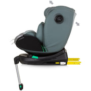 Scaun auto Chipolino Olympus I-Size 40-150 cm pastel green cu sistem Isofix