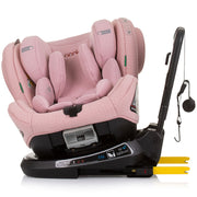 Scaun auto Chipolino Peak I-Size 40-150 cm flamingo cu sistem Isofix
