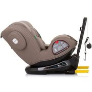 Scaun auto Chipolino Peak I-Size 40-150 cm macadamia cu sistem Isofix