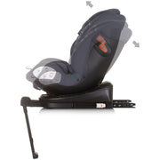 Scaun auto Chipolino Tourino I-Size 40-150 cm granite cu sistem Isofix