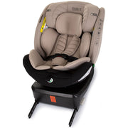 Scaun auto Chipolino Tourino I-Size 40-150 cm macadamia cu sistem Isofix