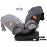 Scaun auto Chipolino Volare I-Size 40-150 cm granite cu sistem Isofix