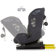 Scaun auto Chipolino X Factor I-Size 40-150 cm pastel green cu sistem Isofix