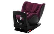 Scaun auto Dualfix I-size Burgundy Red, 45-105cm, Britax Romer
