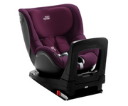 Scaun auto Dualfix I-size Burgundy Red, 45-105cm, Britax Romer