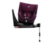 Scaun auto Dualfix I-size Burgundy Red, 45-105cm, Britax Romer