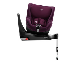 Scaun auto Dualfix I-size Burgundy Red, 45-105cm, Britax Romer