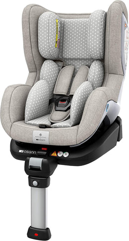 Scaun auto FOX Isofix 40-105cm. Silver Cloud Osann