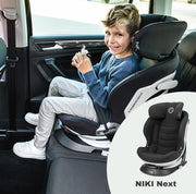 Scaun auto Niki Next Asphalt, 100-150cm Storchenmühle