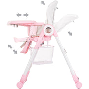 Scaun de masa Chipolino Master Chef flamingo