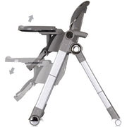 Scaun de masa Chipolino Super Chef 2 in 1 cloud