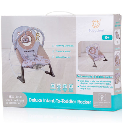 Scaunel balansoar Chipolino Melody beige