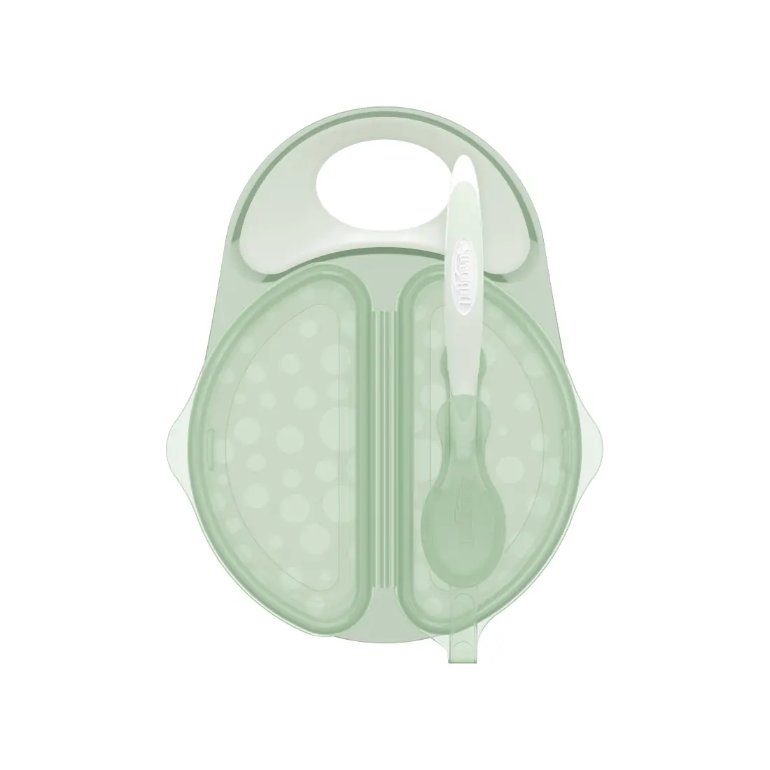Set de calatorie, bol+lingurita (BPA Free)