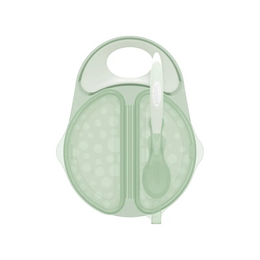 Set de calatorie, bol+lingurita (BPA Free)