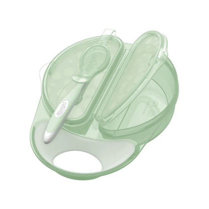 Set de calatorie, bol+lingurita (BPA Free)