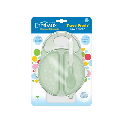 Set de calatorie, bol+lingurita (BPA Free)