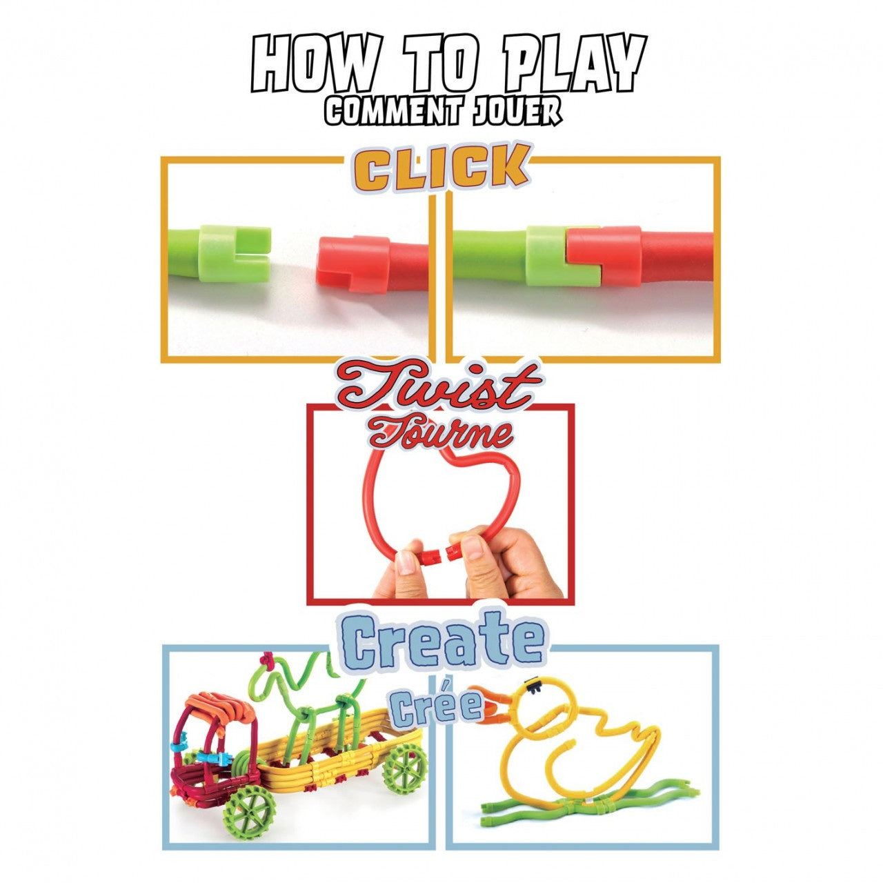 Set de construit cu magnet Spaghetteez 35 piese