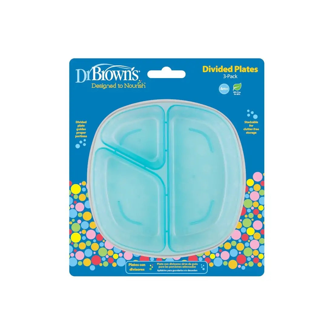 Set farfurii compartimentate (3pack)
