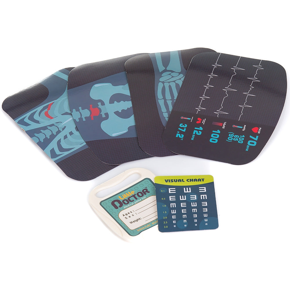 Set jucarie Chipolino Doctor cu lumini si 29 accesorii