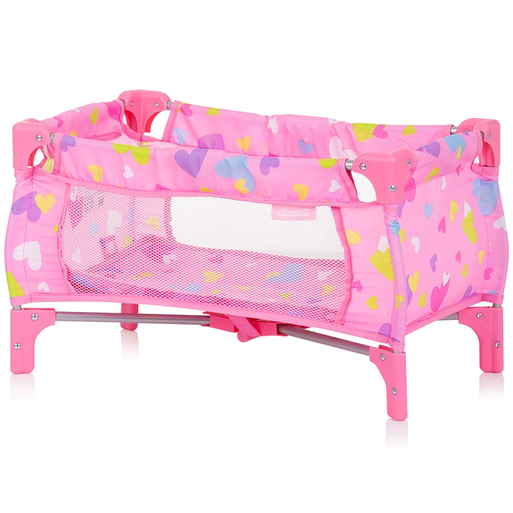 Set jucarii pentru papusi Chipolino Trixy 3 in 1 hearts