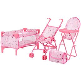 Set jucarii pentru papusi Chipolino Trixy 3 in 1 stars