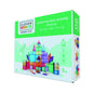 Set magnetic de construit Inventiv 110 piese, Cleverclixx