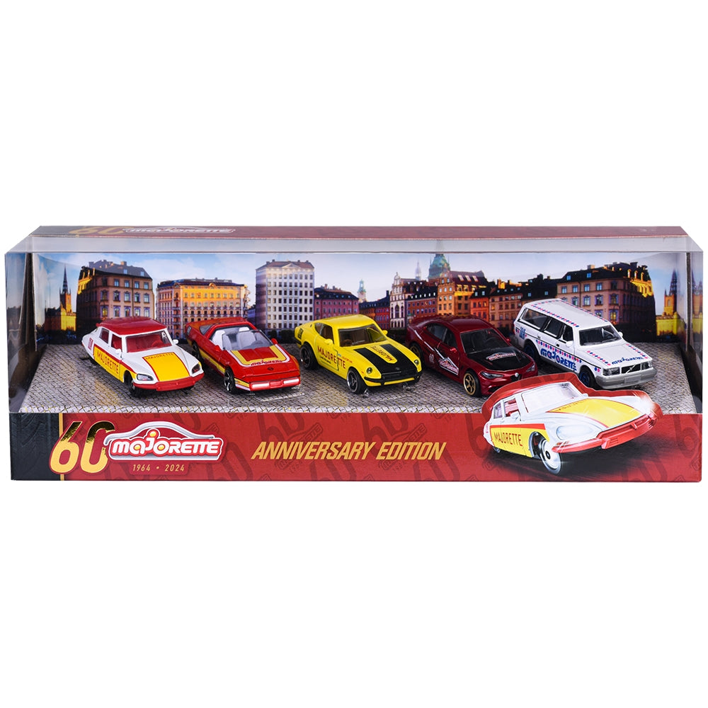 Set Majorette Anniversary Edition cu 5 masinute