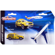 Set Majorette Dacia Duster Airport cu o masinuta si un avion