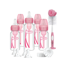 Set Promotional Accesorii si Biberoane Anti-colici cu Gat Ingust PP 