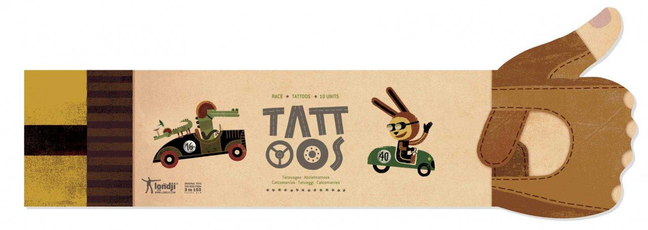 Tatuaje Cursa auto, Londji