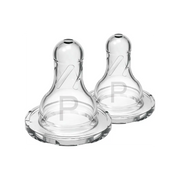 Tetine din silicon pentru biberoane cu gat ingust nivel prematuri (2 pack)